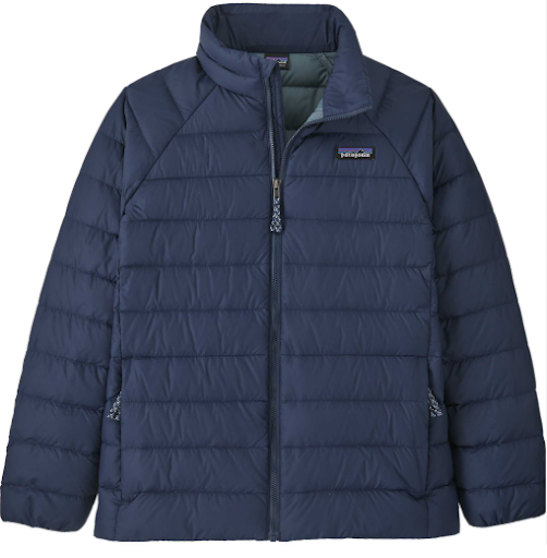 Insulated down jacket suitable for high-altitude Manaslu Circuit trekking.