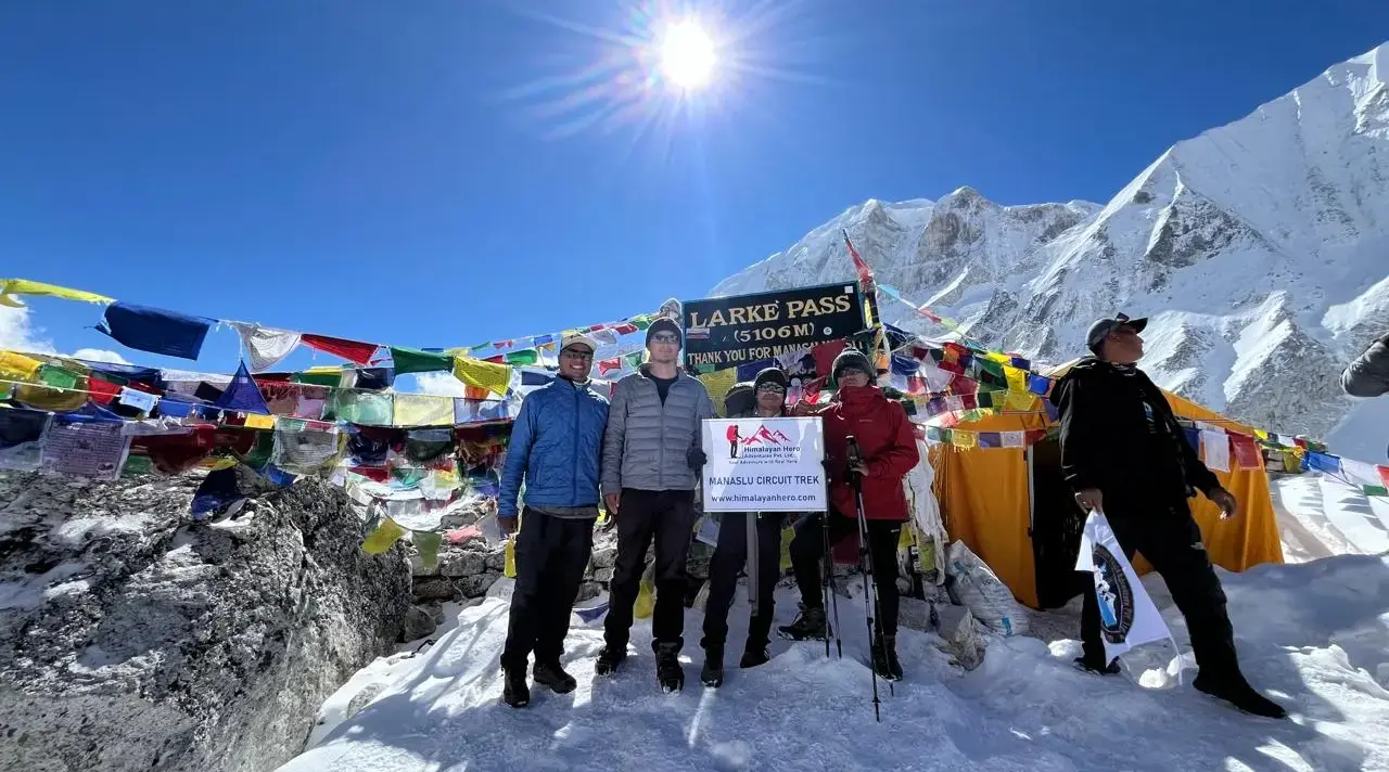 Manaslu Base camp