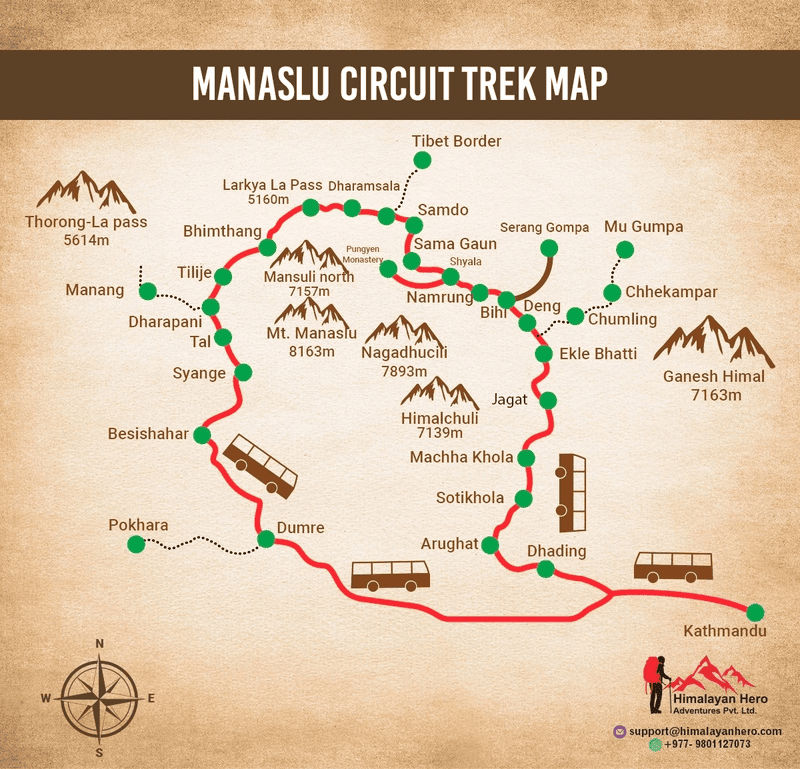 map-of-manaslu-circuit-trek