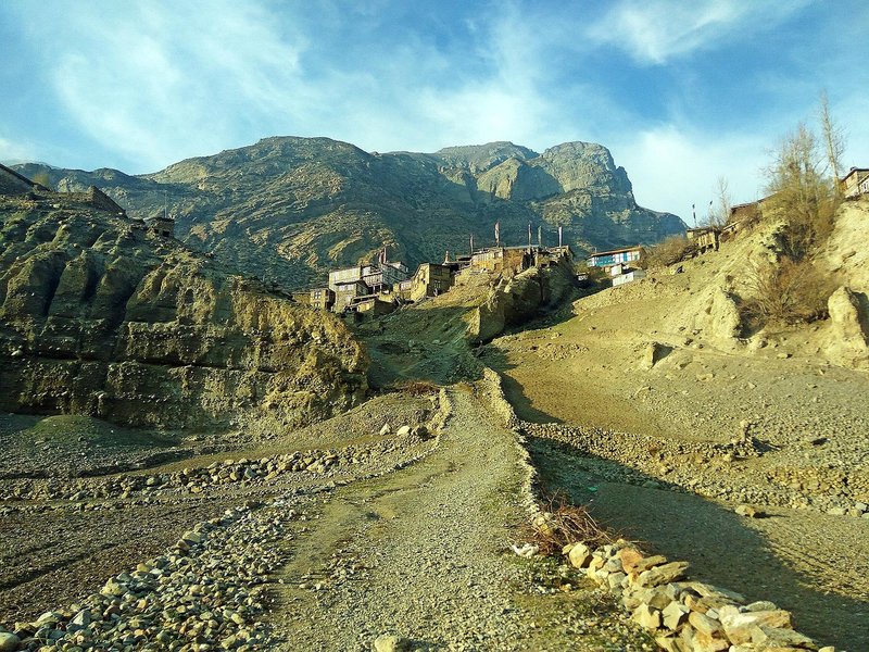 nepal-landscape-a-beautiful-manang-village