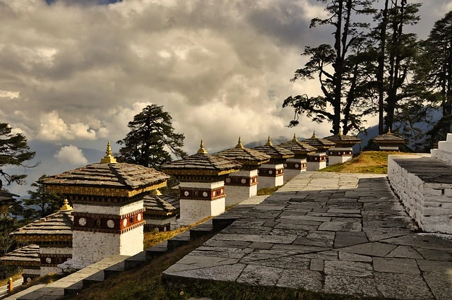 Beautiful temples in Bhutan representing rich Buddhist heritage and spiritual tourism