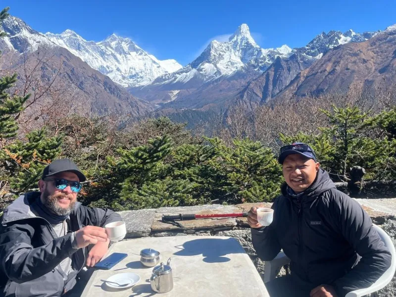 view from everest hotel